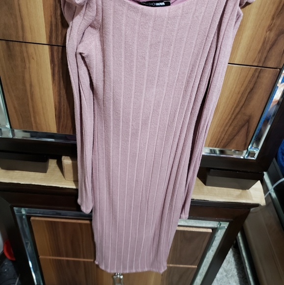 dress fashion nova Pink mauve dress - Picture 4 of 7